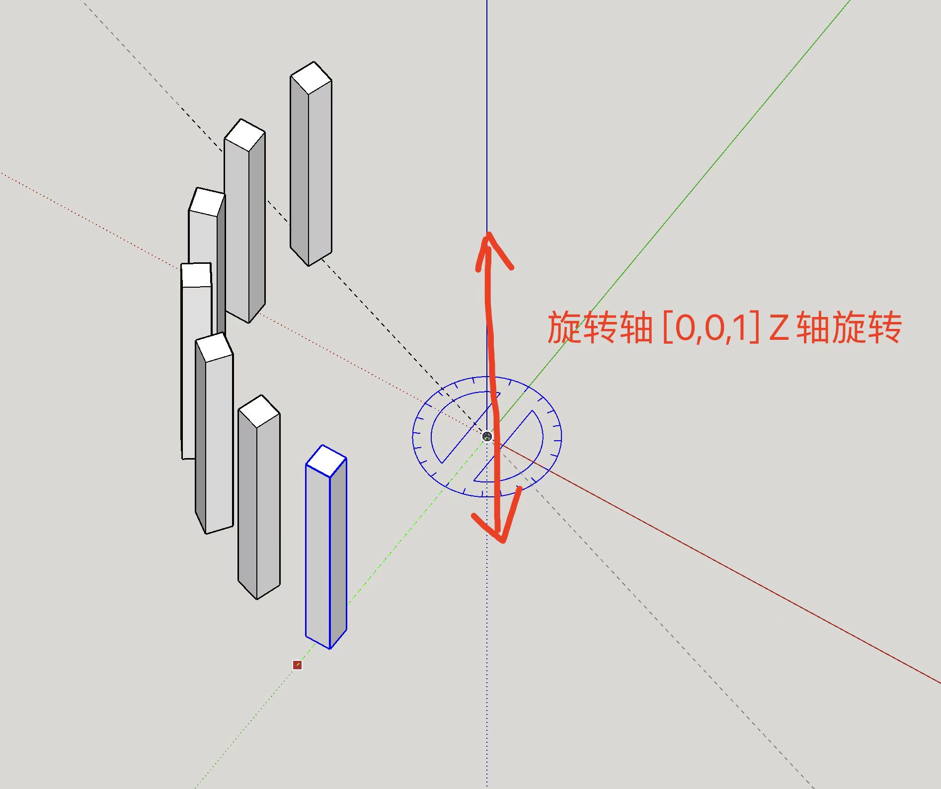 筑木筑巢后台角度阵列