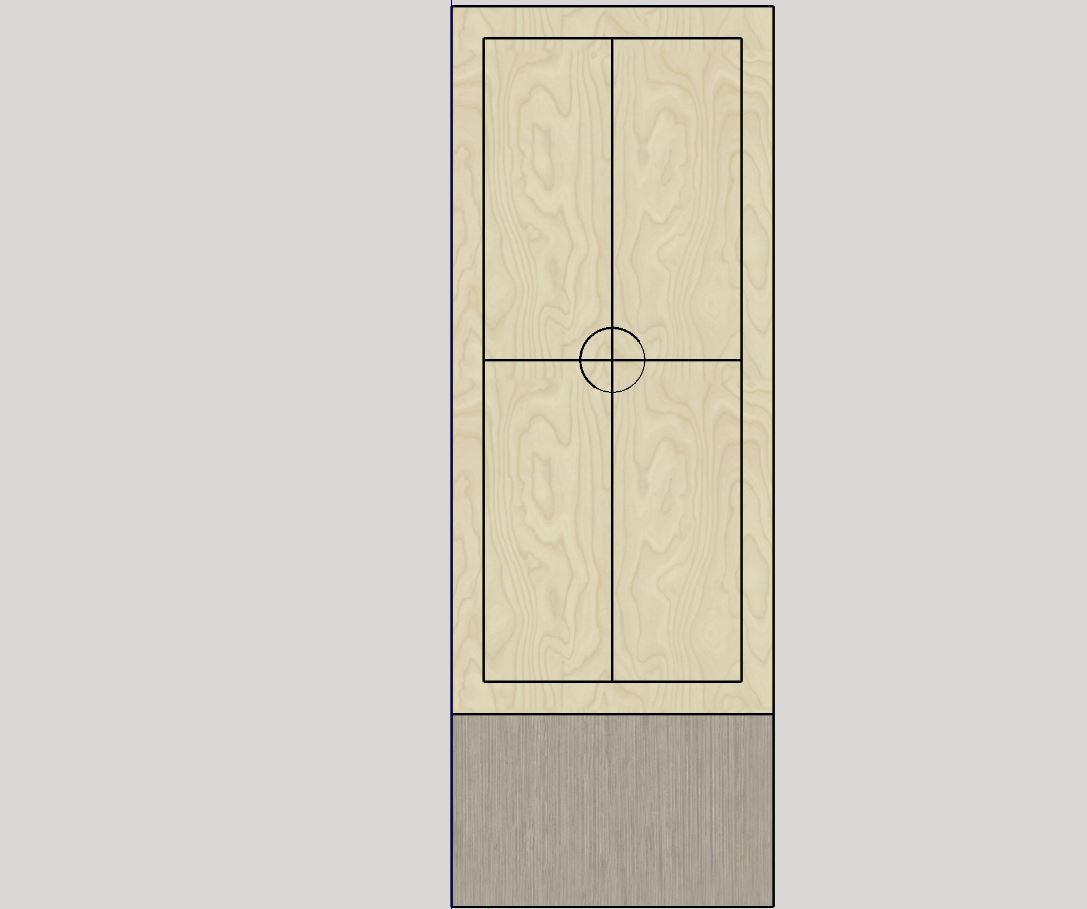 筑木筑巢后台通过板件开洞信息可以添加造型和路径槽