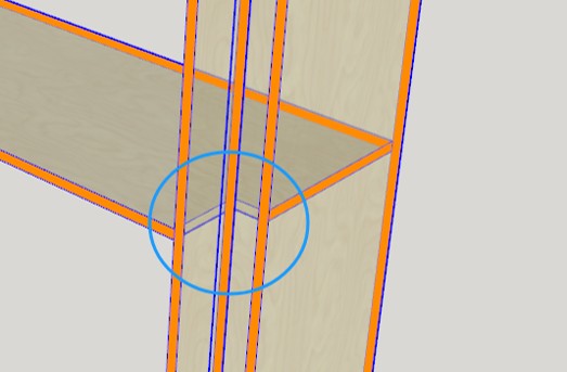 筑木筑巢审核工具封边预览，切角处显示无封边，是扣了封边条吗？