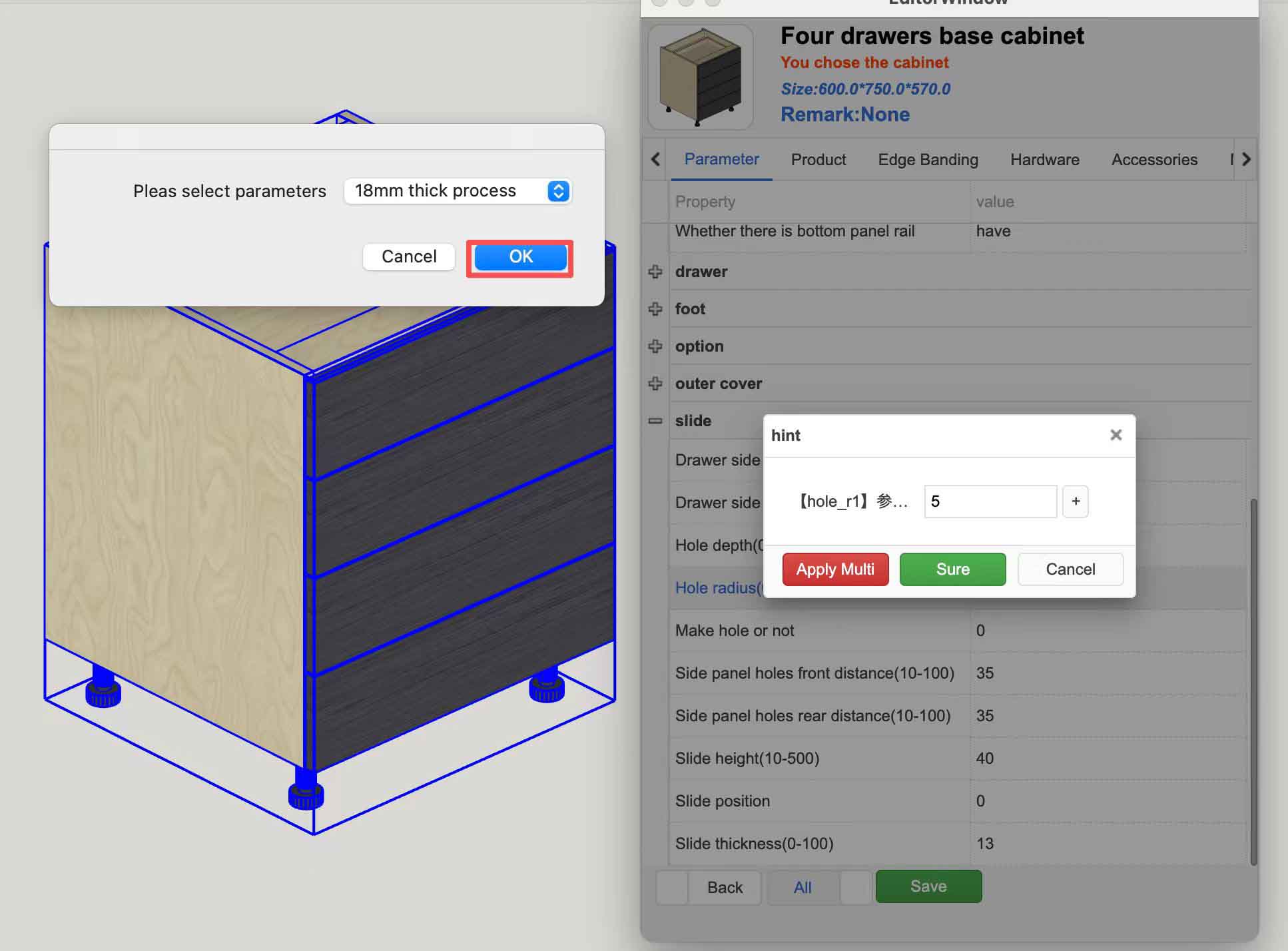 How to Add Global Default Parameters