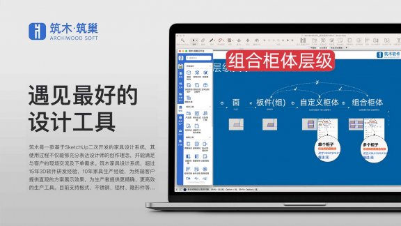 板件与自定义柜体与组合柜体的层级关系